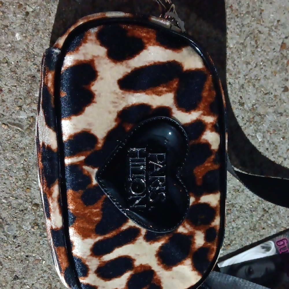 Paris Hilton Animal Print Crossbody Bag